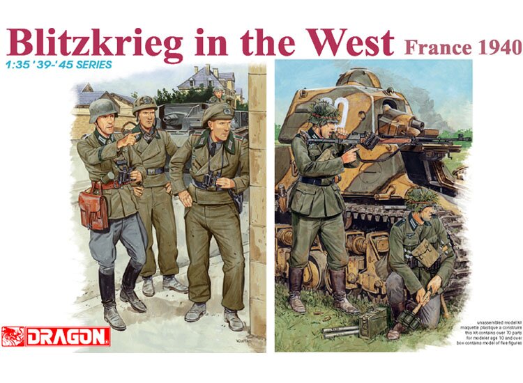 модель Солдаты BLITZKRIEG IN THE WEST (FRANCE 1940)